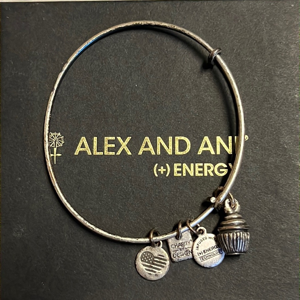 Alex and Ani cupcake bangle